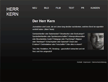 Tablet Screenshot of herr-kern.com